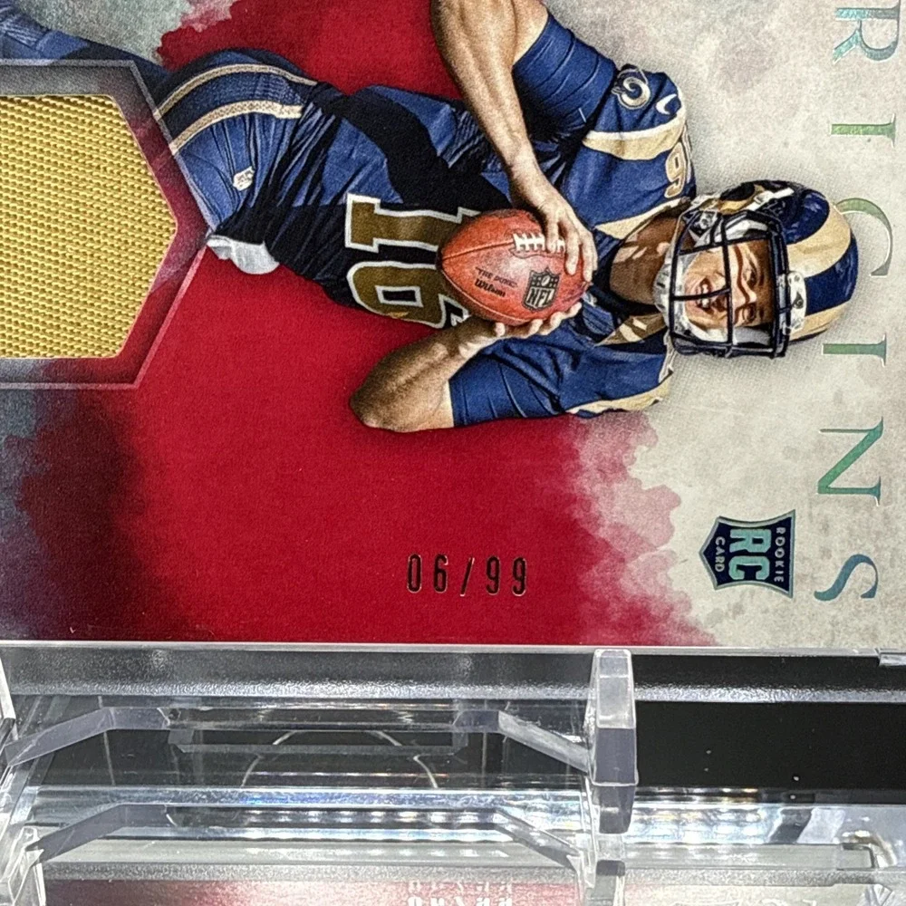 2016 Panini Jared Goff RC Origins Patch Rare /99 Super Nice - Player Worn